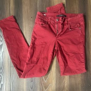 Size 26 red Joe's Jeans